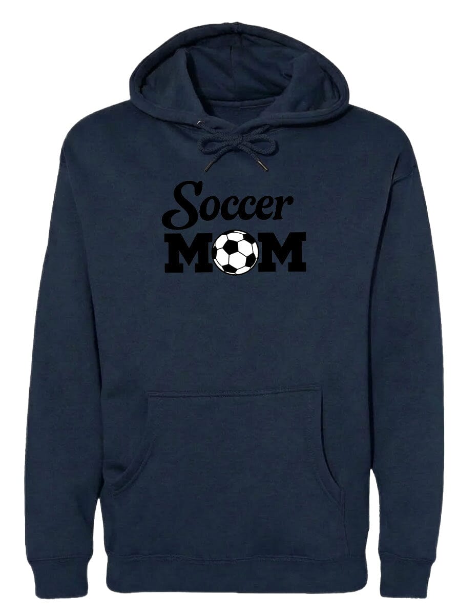 ADULT Soccer Mom Chest Logo T Shirt | Hoodie | Long Sleeve | Sweatshirt | Crew Neck | Tank Top Fiesta Doodle waterproof vinyl sticker. dishwasher safe outdoor sticker.