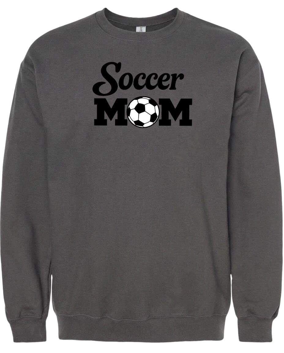 ADULT Soccer Mom Chest Logo T Shirt | Hoodie | Long Sleeve | Sweatshirt | Crew Neck | Tank Top Fiesta Doodle waterproof vinyl sticker. dishwasher safe outdoor sticker.