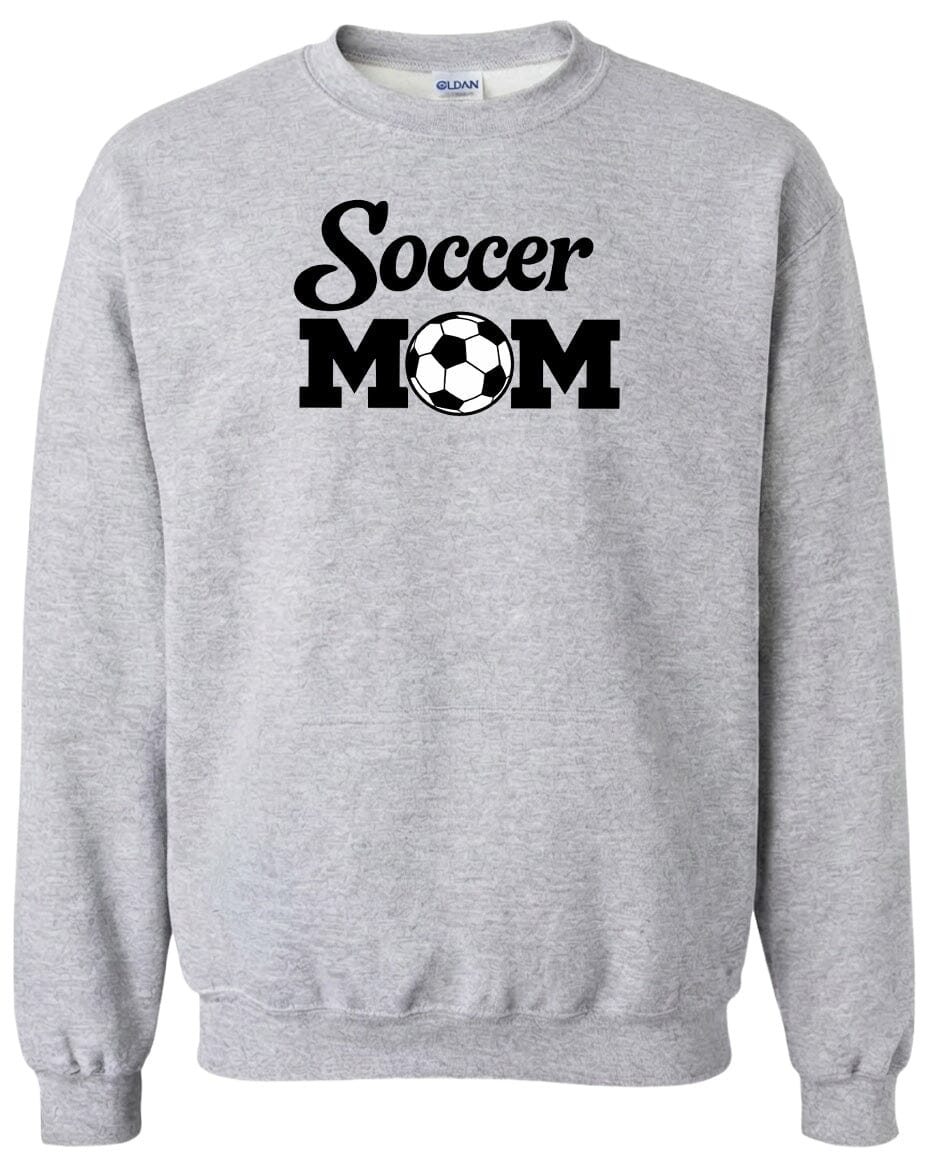 ADULT Soccer Mom Chest Logo T Shirt | Hoodie | Long Sleeve | Sweatshirt | Crew Neck | Tank Top Fiesta Doodle waterproof vinyl sticker. dishwasher safe outdoor sticker.