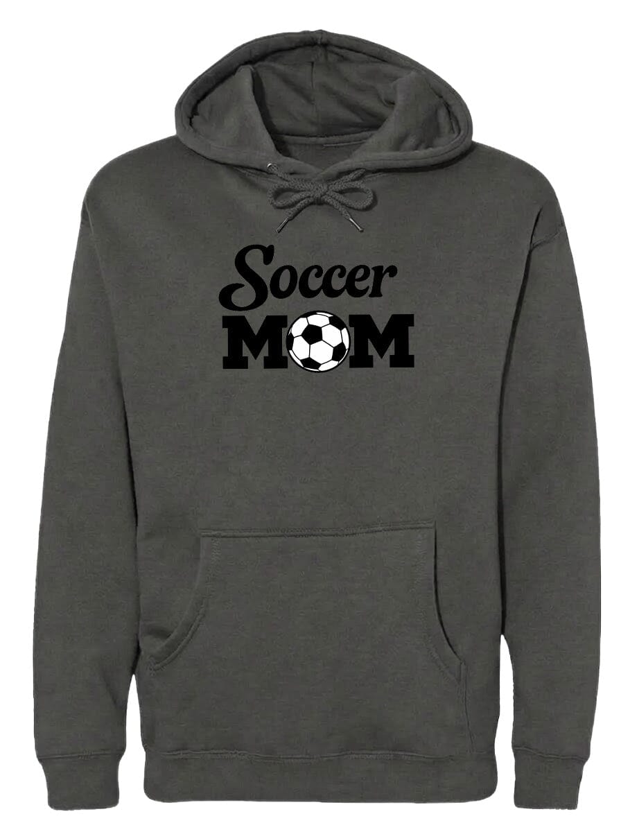 ADULT Soccer Mom Chest Logo T Shirt | Hoodie | Long Sleeve | Sweatshirt | Crew Neck | Tank Top Fiesta Doodle waterproof vinyl sticker. dishwasher safe outdoor sticker.