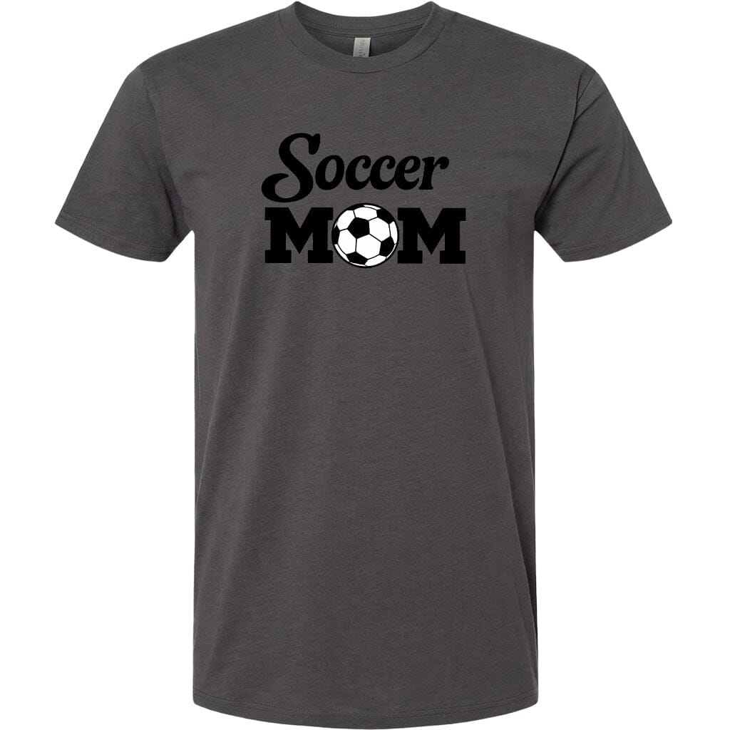 ADULT Soccer Mom Chest Logo T Shirt | Hoodie | Long Sleeve | Sweatshirt | Crew Neck | Tank Top Fiesta Doodle waterproof vinyl sticker. dishwasher safe outdoor sticker.