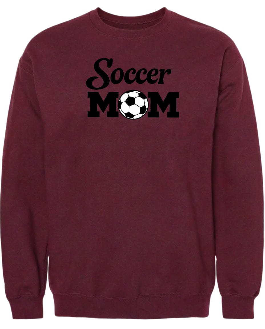 ADULT Soccer Mom Chest Logo T Shirt | Hoodie | Long Sleeve | Sweatshirt | Crew Neck | Tank Top Fiesta Doodle waterproof vinyl sticker. dishwasher safe outdoor sticker.