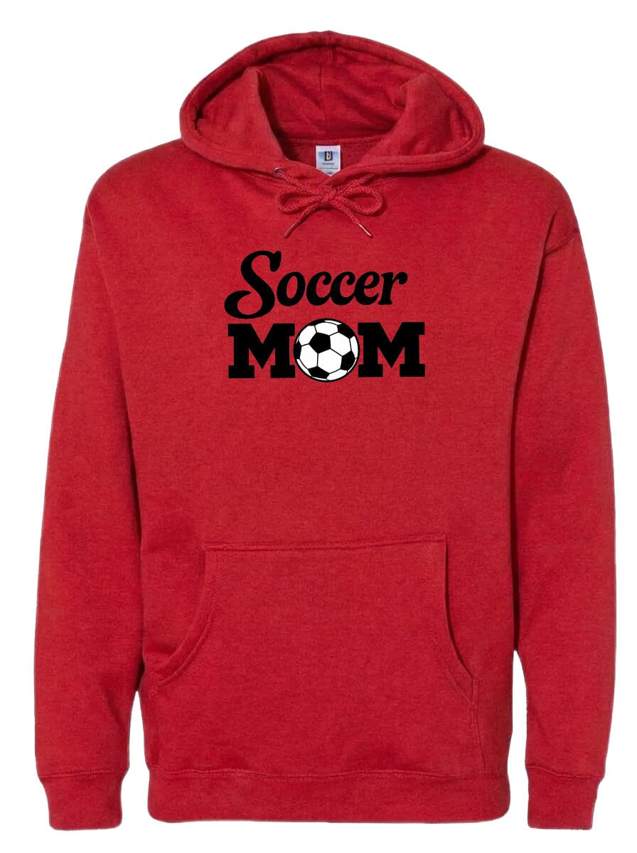 ADULT Soccer Mom Chest Logo T Shirt | Hoodie | Long Sleeve | Sweatshirt | Crew Neck | Tank Top Fiesta Doodle waterproof vinyl sticker. dishwasher safe outdoor sticker.