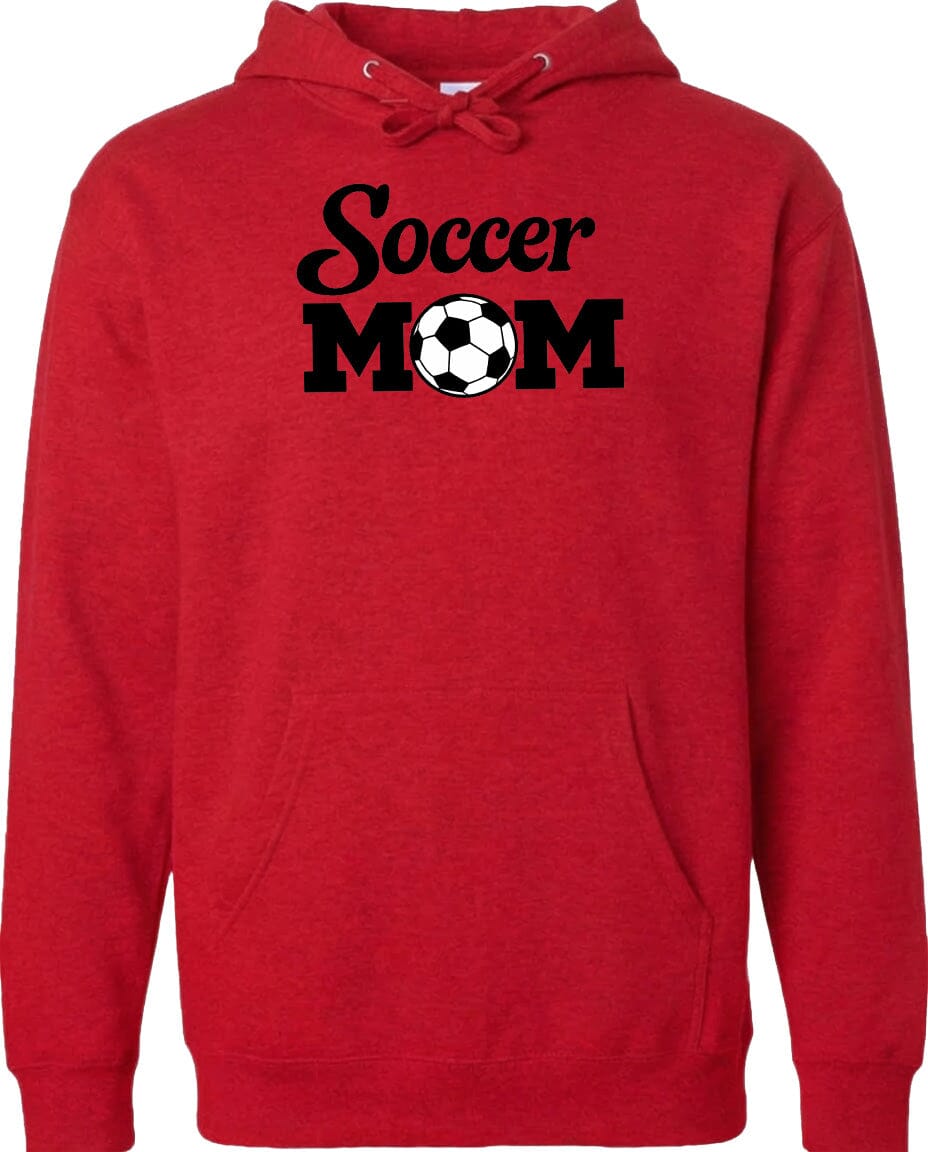 ADULT Soccer Mom Chest Logo T Shirt | Hoodie | Long Sleeve | Sweatshirt | Crew Neck | Tank Top Fiesta Doodle waterproof vinyl sticker. dishwasher safe outdoor sticker.