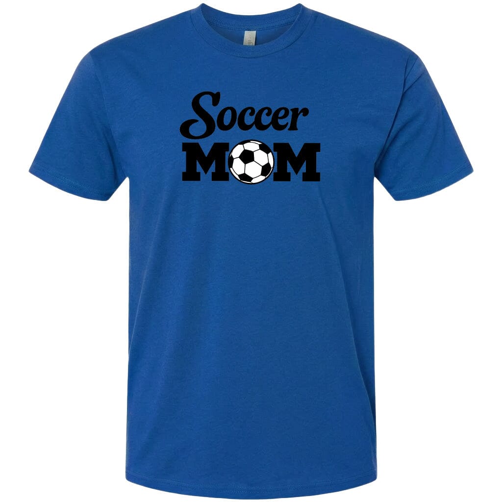 ADULT Soccer Mom Chest Logo T Shirt | Hoodie | Long Sleeve | Sweatshirt | Crew Neck | Tank Top Fiesta Doodle waterproof vinyl sticker. dishwasher safe outdoor sticker.