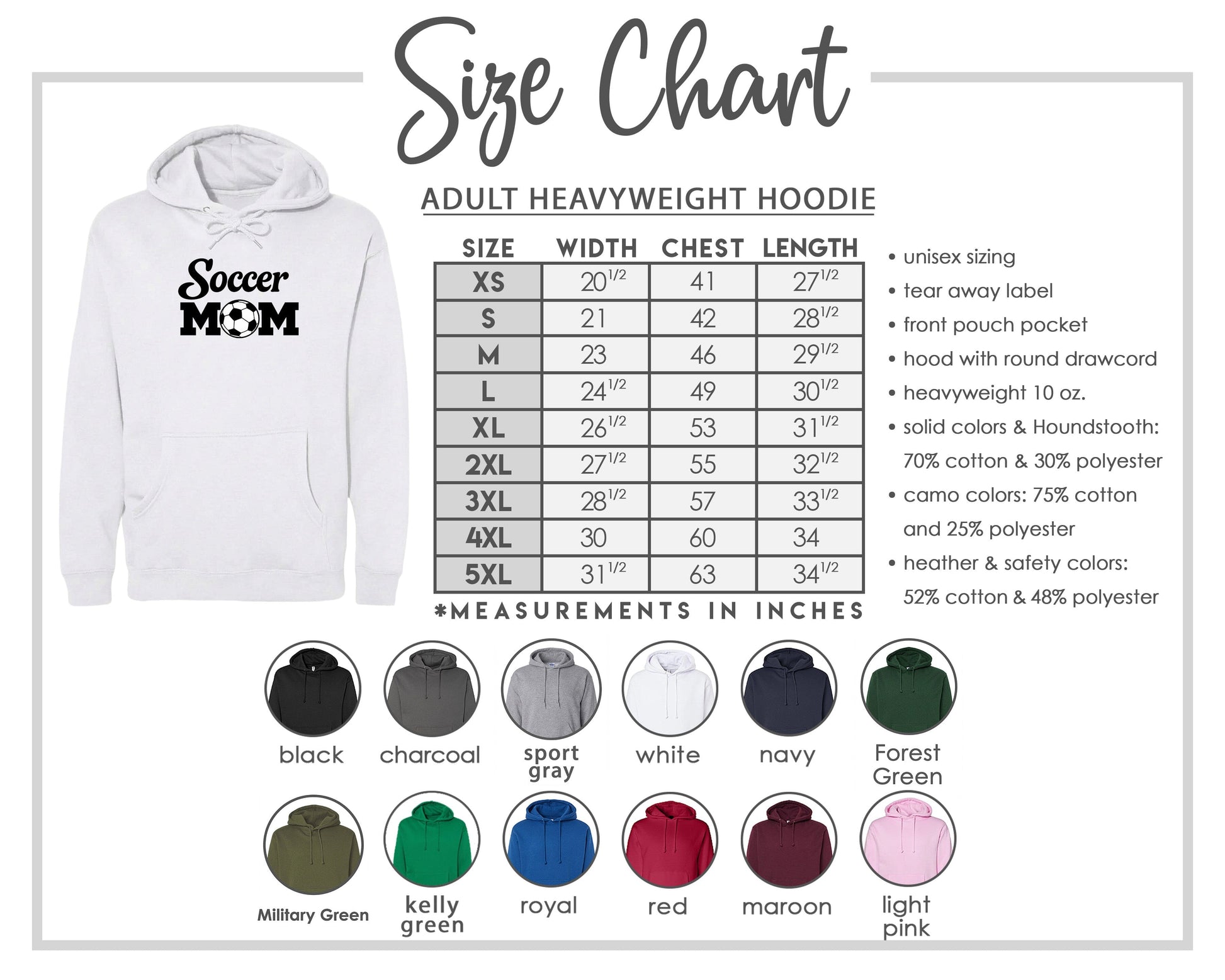 ADULT Soccer Mom Chest Logo T Shirt | Hoodie | Long Sleeve | Sweatshirt | Crew Neck | Tank Top Fiesta Doodle waterproof vinyl sticker. dishwasher safe outdoor sticker.