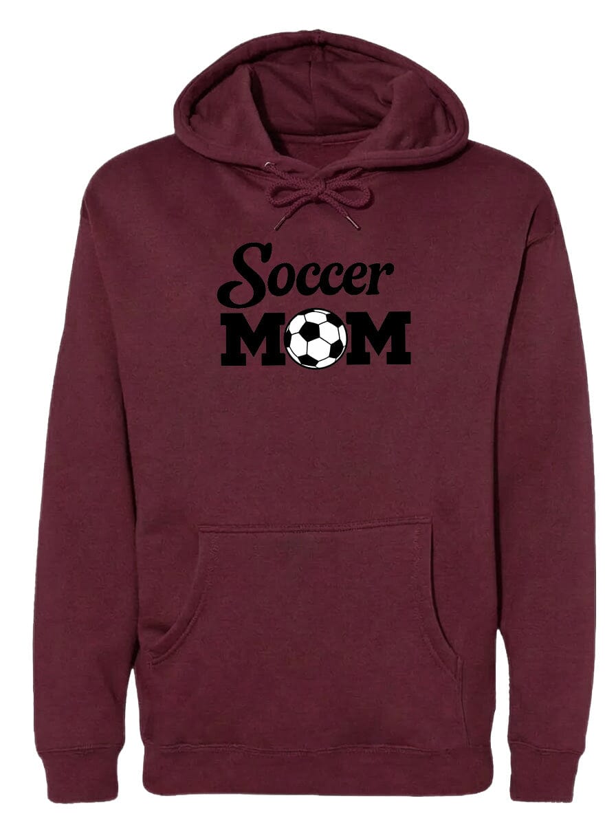 ADULT Soccer Mom Chest Logo T Shirt | Hoodie | Long Sleeve | Sweatshirt | Crew Neck | Tank Top Fiesta Doodle waterproof vinyl sticker. dishwasher safe outdoor sticker.