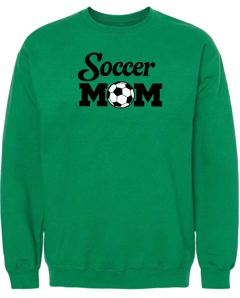 ADULT Soccer Mom Chest Logo T Shirt | Hoodie | Long Sleeve | Sweatshirt | Crew Neck | Tank Top Fiesta Doodle waterproof vinyl sticker. dishwasher safe outdoor sticker.