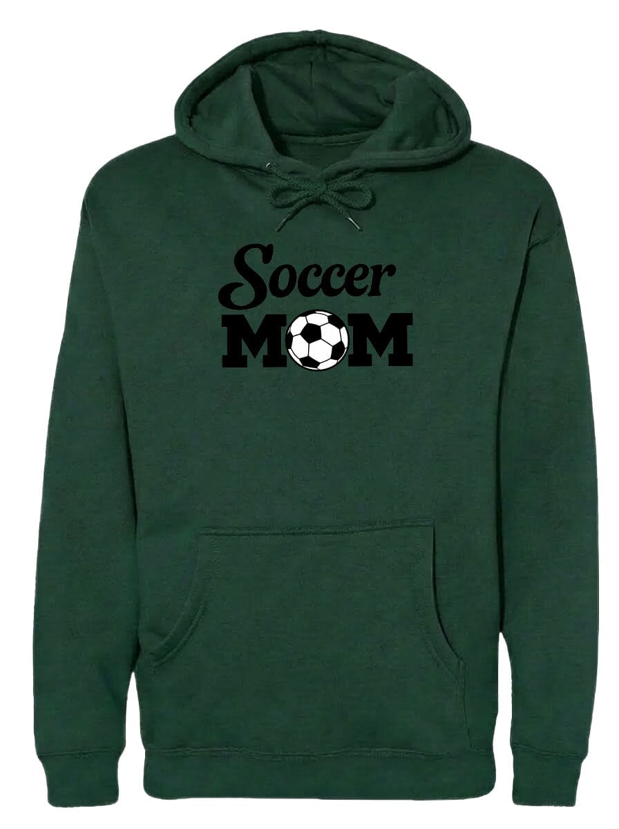 ADULT Soccer Mom Chest Logo T Shirt | Hoodie | Long Sleeve | Sweatshirt | Crew Neck | Tank Top Fiesta Doodle waterproof vinyl sticker. dishwasher safe outdoor sticker.