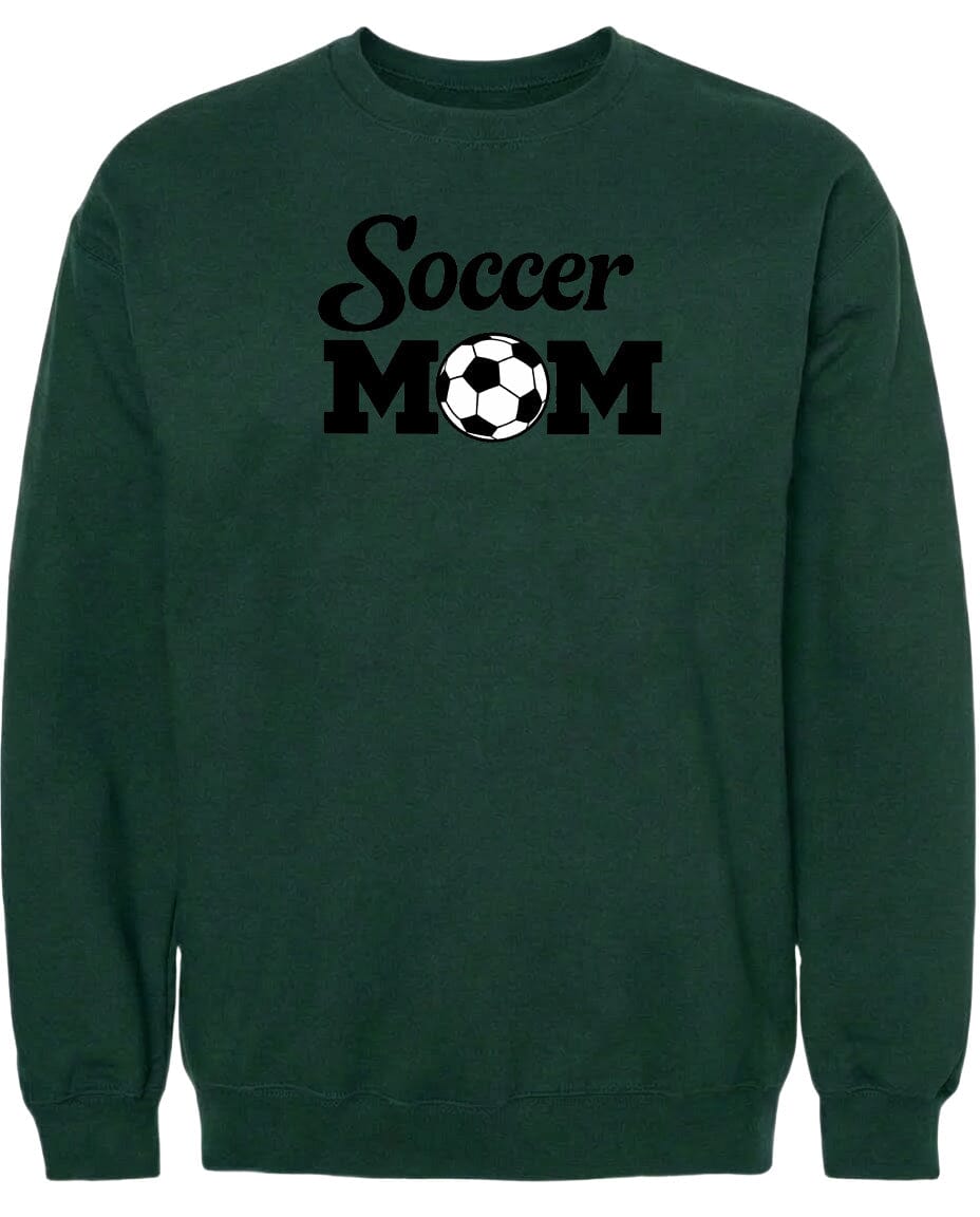 ADULT Soccer Mom Chest Logo T Shirt | Hoodie | Long Sleeve | Sweatshirt | Crew Neck | Tank Top Fiesta Doodle waterproof vinyl sticker. dishwasher safe outdoor sticker.