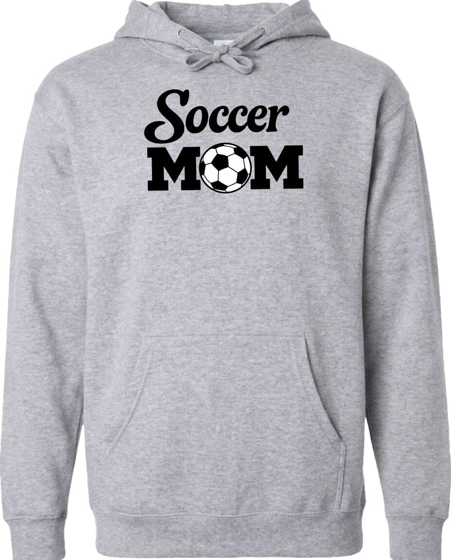 ADULT Soccer Mom Chest Logo T Shirt | Hoodie | Long Sleeve | Sweatshirt | Crew Neck | Tank Top Fiesta Doodle waterproof vinyl sticker. dishwasher safe outdoor sticker.