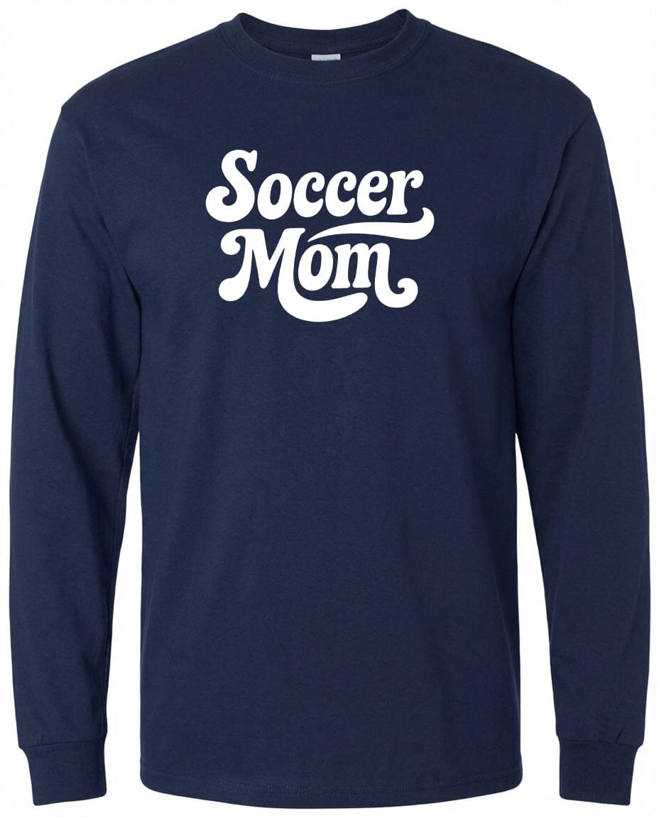 ADULT Soccer Mom Galaxy Chest Logo T Shirt | Hoodie | Long Sleeve | Sweatshirt | Crew Neck | Tank Top 2 Fiesta Doodle waterproof vinyl sticker. dishwasher safe outdoor sticker.