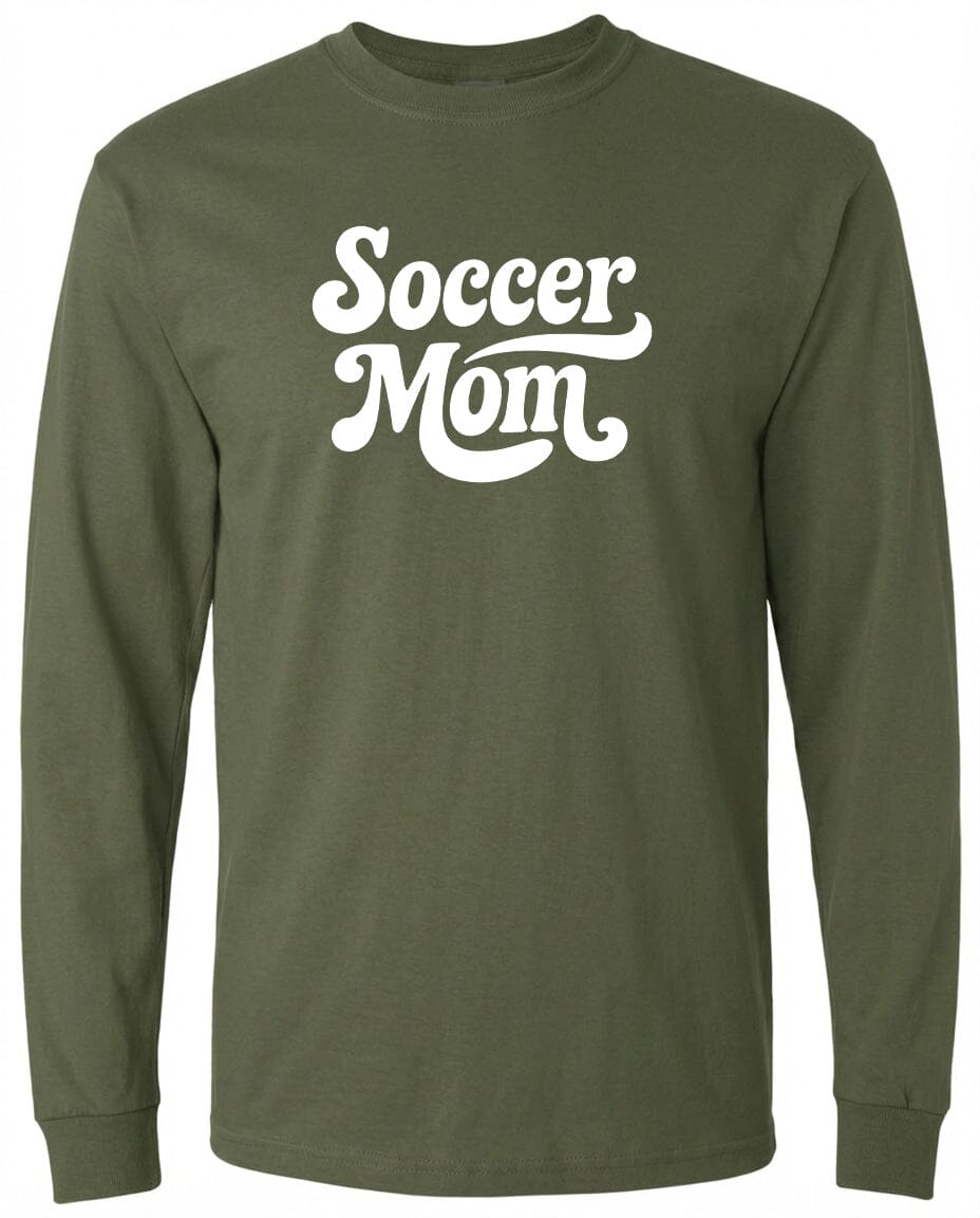 ADULT Soccer Mom Galaxy Chest Logo T Shirt | Hoodie | Long Sleeve | Sweatshirt | Crew Neck | Tank Top 2 Fiesta Doodle waterproof vinyl sticker. dishwasher safe outdoor sticker.