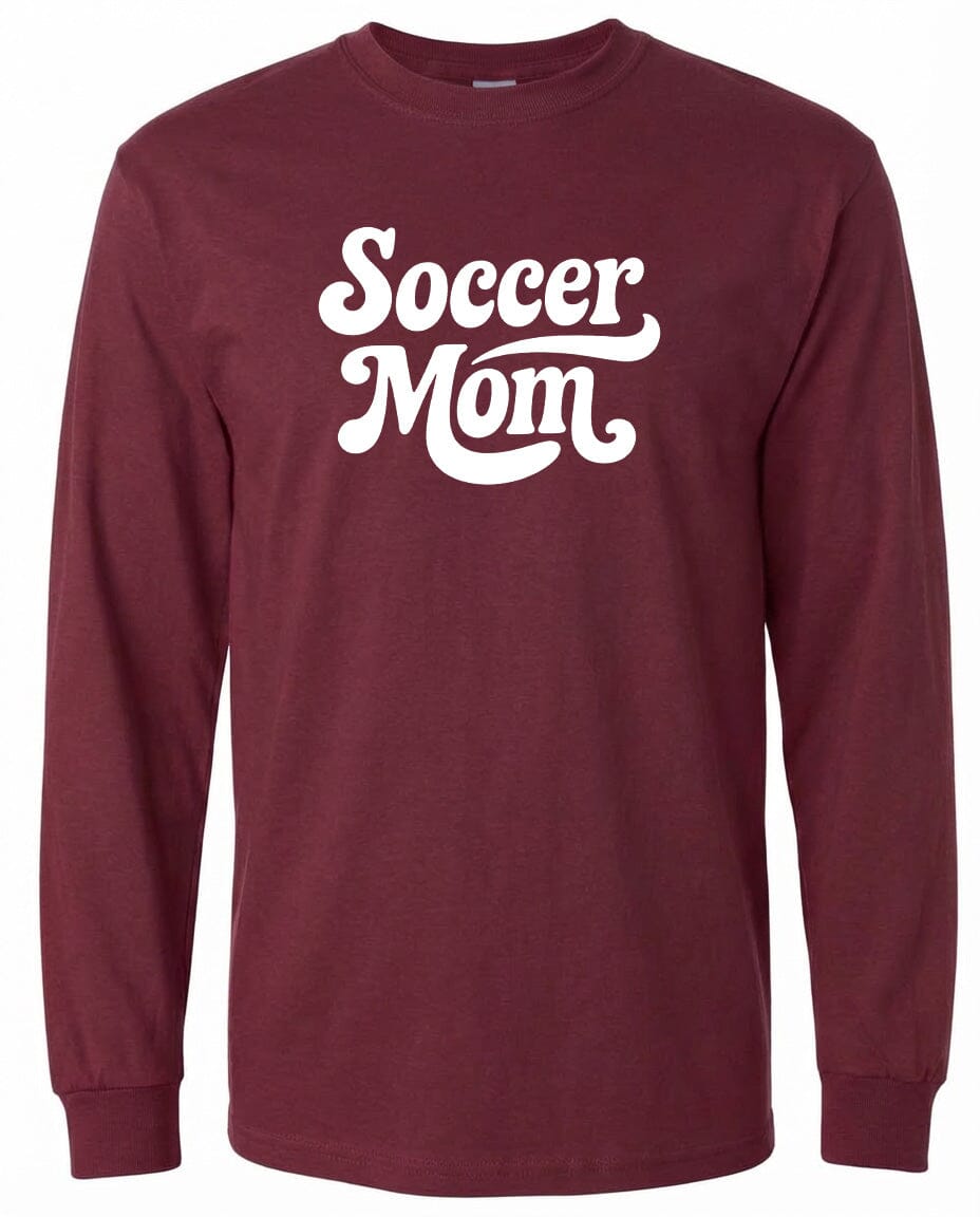 ADULT Soccer Mom Galaxy Chest Logo T Shirt | Hoodie | Long Sleeve | Sweatshirt | Crew Neck | Tank Top 2 Fiesta Doodle waterproof vinyl sticker. dishwasher safe outdoor sticker.