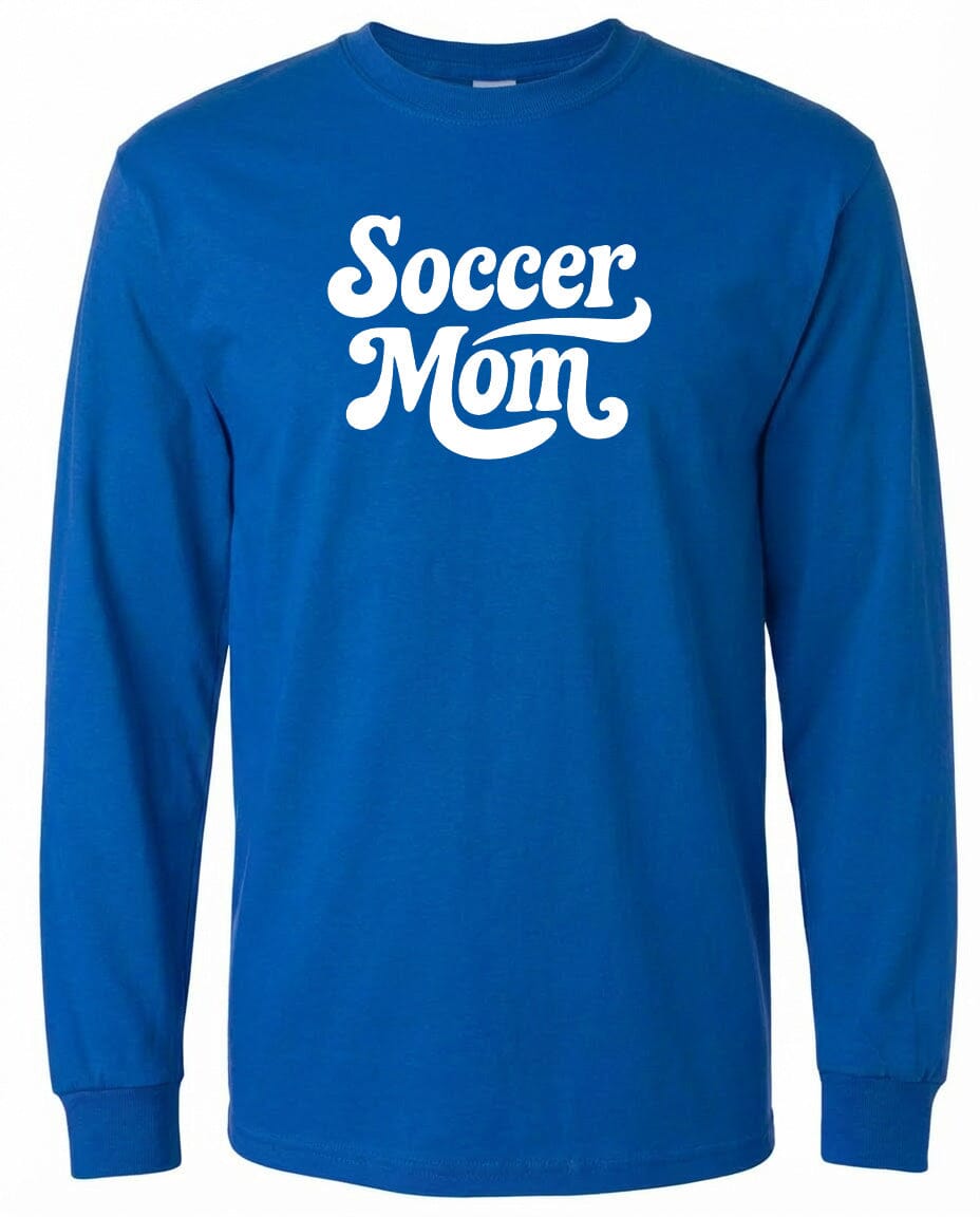 ADULT Soccer Mom Galaxy Chest Logo T Shirt | Hoodie | Long Sleeve | Sweatshirt | Crew Neck | Tank Top 2 Fiesta Doodle waterproof vinyl sticker. dishwasher safe outdoor sticker.