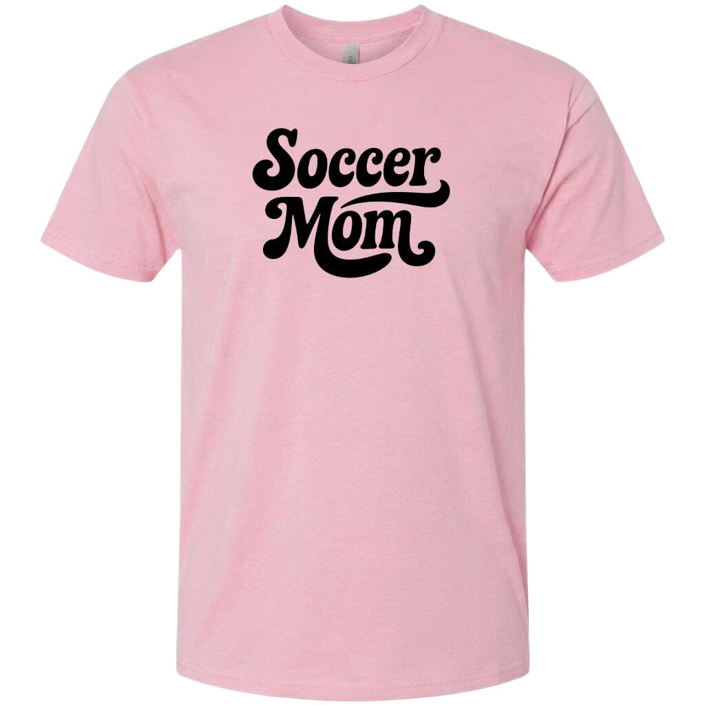 ADULT Soccer Mom Galaxy Chest Logo T Shirt | Hoodie | Long Sleeve | Sweatshirt | Crew Neck | Tank Top 2 Fiesta Doodle T Shirt XS Light Pink waterproof vinyl sticker. dishwasher safe outdoor sticker.
