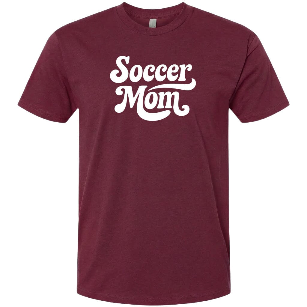 ADULT Soccer Mom Galaxy Chest Logo T Shirt | Hoodie | Long Sleeve | Sweatshirt | Crew Neck | Tank Top 2 Fiesta Doodle T Shirt XS Maroon waterproof vinyl sticker. dishwasher safe outdoor sticker.