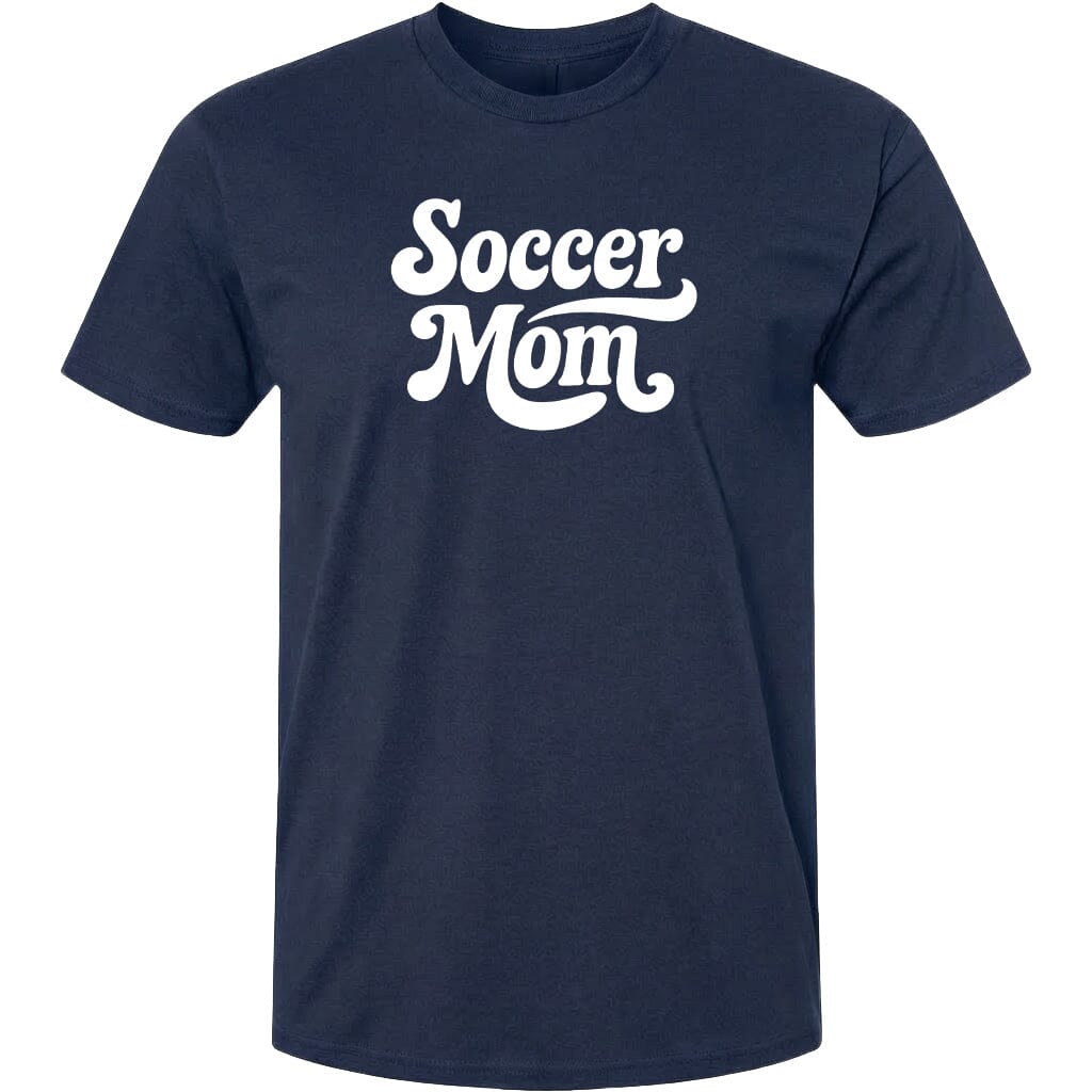 ADULT Soccer Mom Galaxy Chest Logo T Shirt | Hoodie | Long Sleeve | Sweatshirt | Crew Neck | Tank Top 2 Fiesta Doodle T Shirt XS Navy waterproof vinyl sticker. dishwasher safe outdoor sticker.