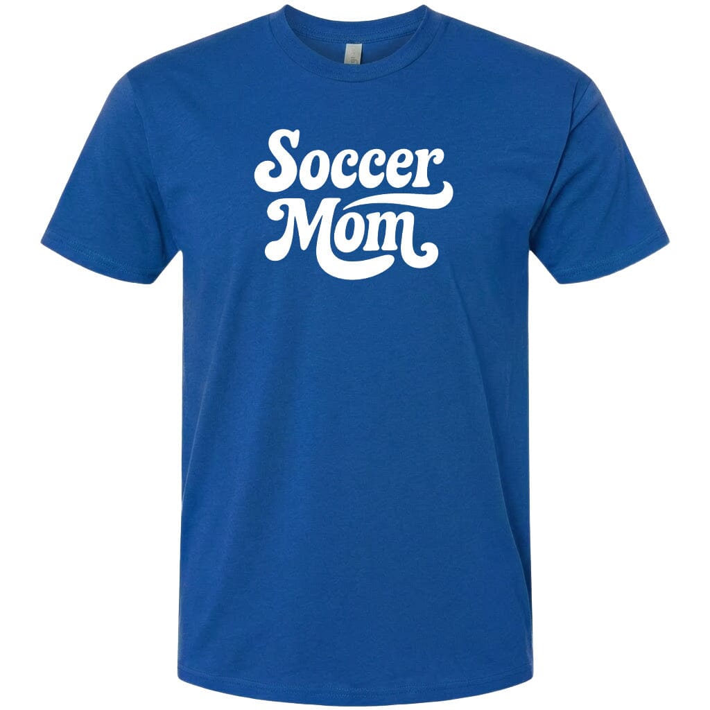 ADULT Soccer Mom Galaxy Chest Logo T Shirt | Hoodie | Long Sleeve | Sweatshirt | Crew Neck | Tank Top 2 Fiesta Doodle T Shirt XS Royal Blue waterproof vinyl sticker. dishwasher safe outdoor sticker.