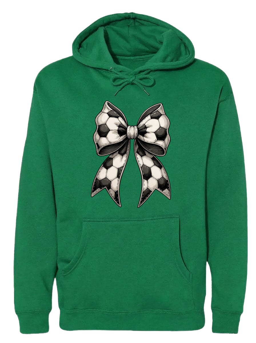 Adult Soccer Ribbon Chest Logo T Shirt | Hoodie | Long Sleeve | Sweatshirt | Crew Neck | Tank Top Fiesta Doodle waterproof vinyl sticker. dishwasher safe outdoor sticker.