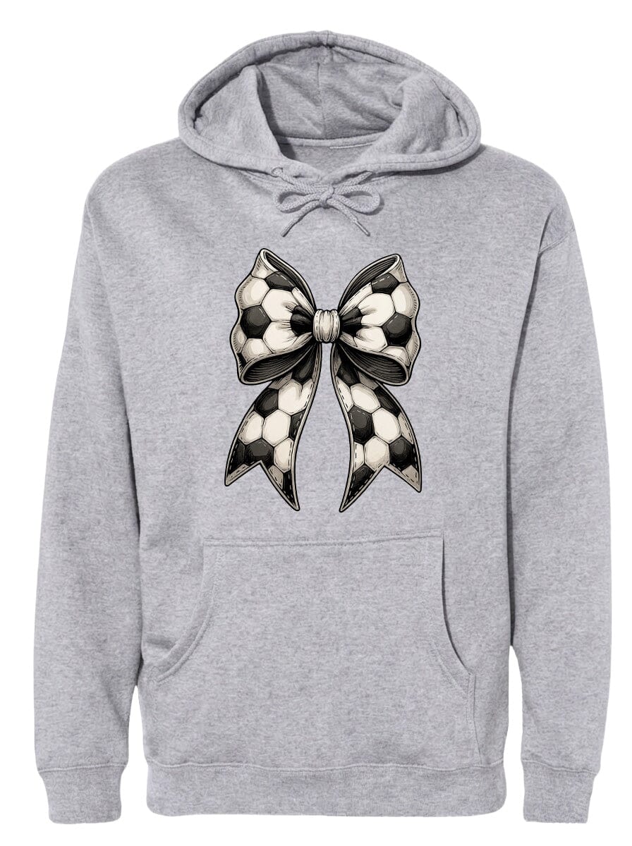 Adult Soccer Ribbon Chest Logo T Shirt | Hoodie | Long Sleeve | Sweatshirt | Crew Neck | Tank Top Fiesta Doodle waterproof vinyl sticker. dishwasher safe outdoor sticker.