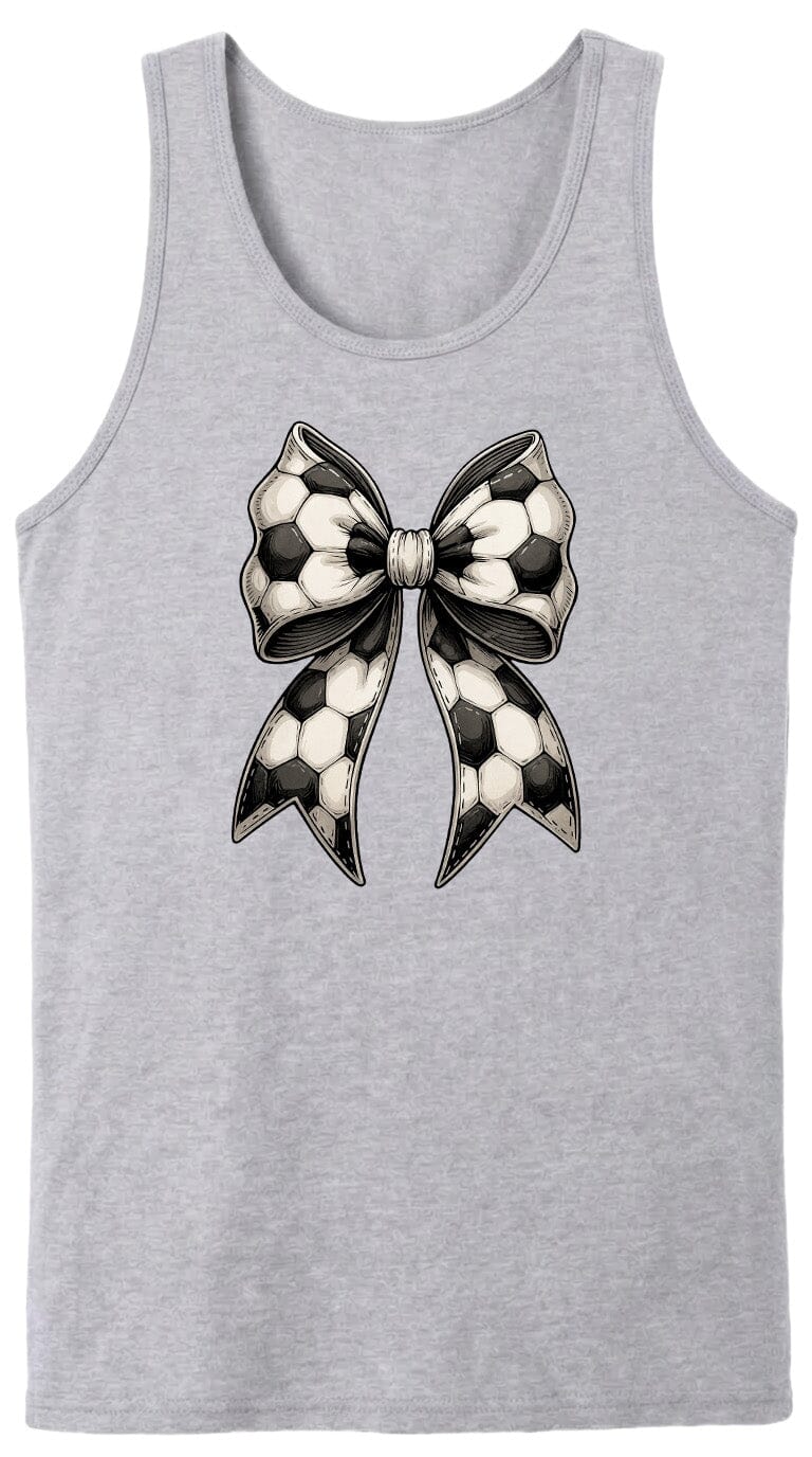 Adult Soccer Ribbon Chest Logo T Shirt | Hoodie | Long Sleeve | Sweatshirt | Crew Neck | Tank Top Fiesta Doodle waterproof vinyl sticker. dishwasher safe outdoor sticker.