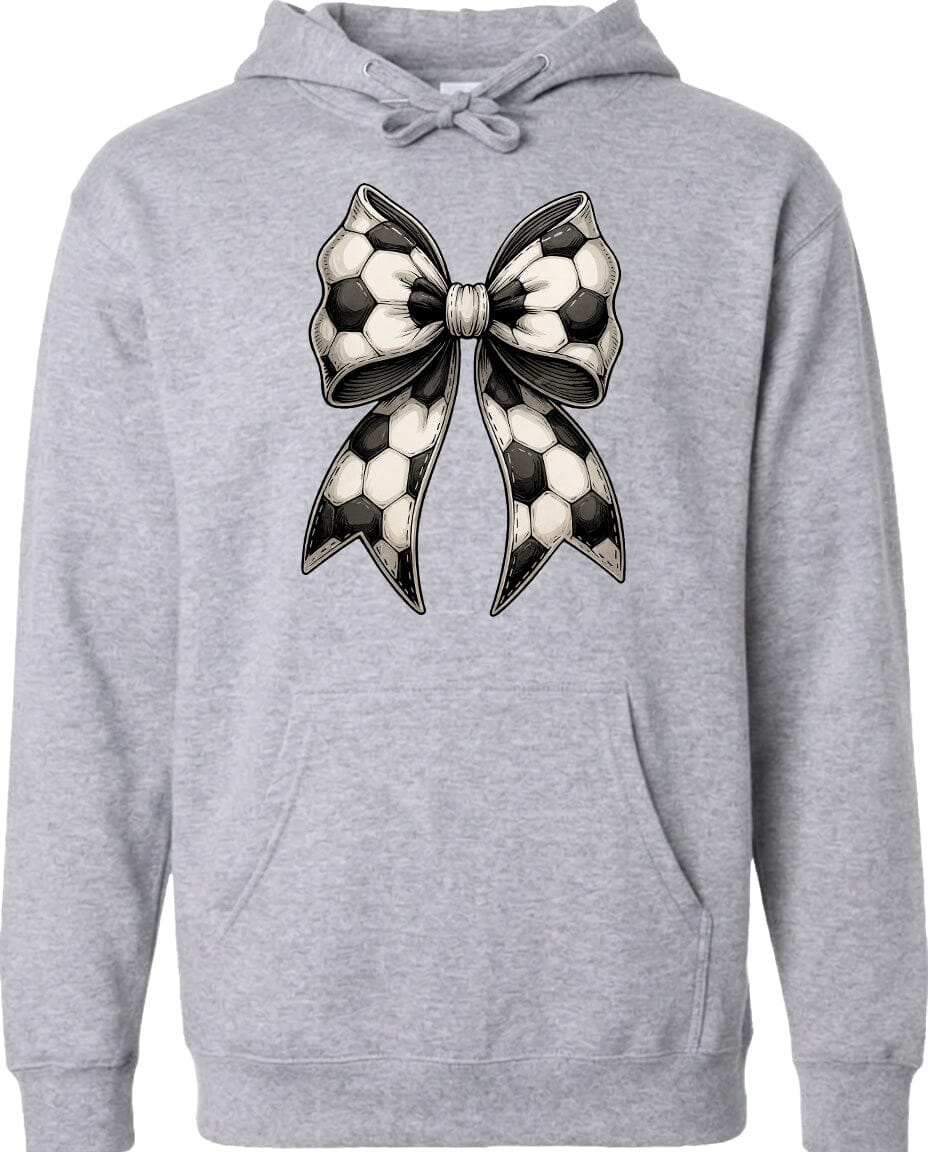 Adult Soccer Ribbon Chest Logo T Shirt | Hoodie | Long Sleeve | Sweatshirt | Crew Neck | Tank Top Fiesta Doodle Midweight Hoodie XS Sport Gray waterproof vinyl sticker. dishwasher safe outdoor sticker.