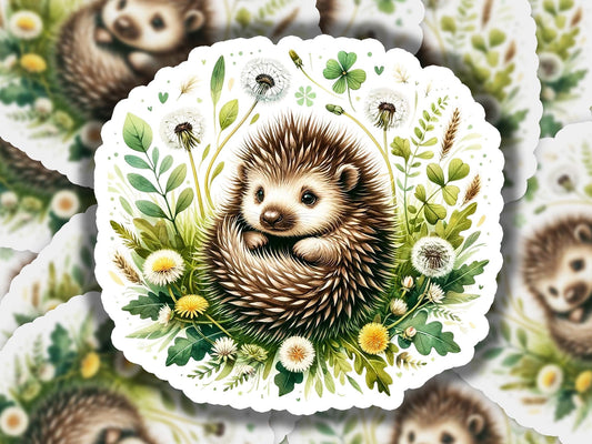 a drawing of a hedge surrounded by plants and bees