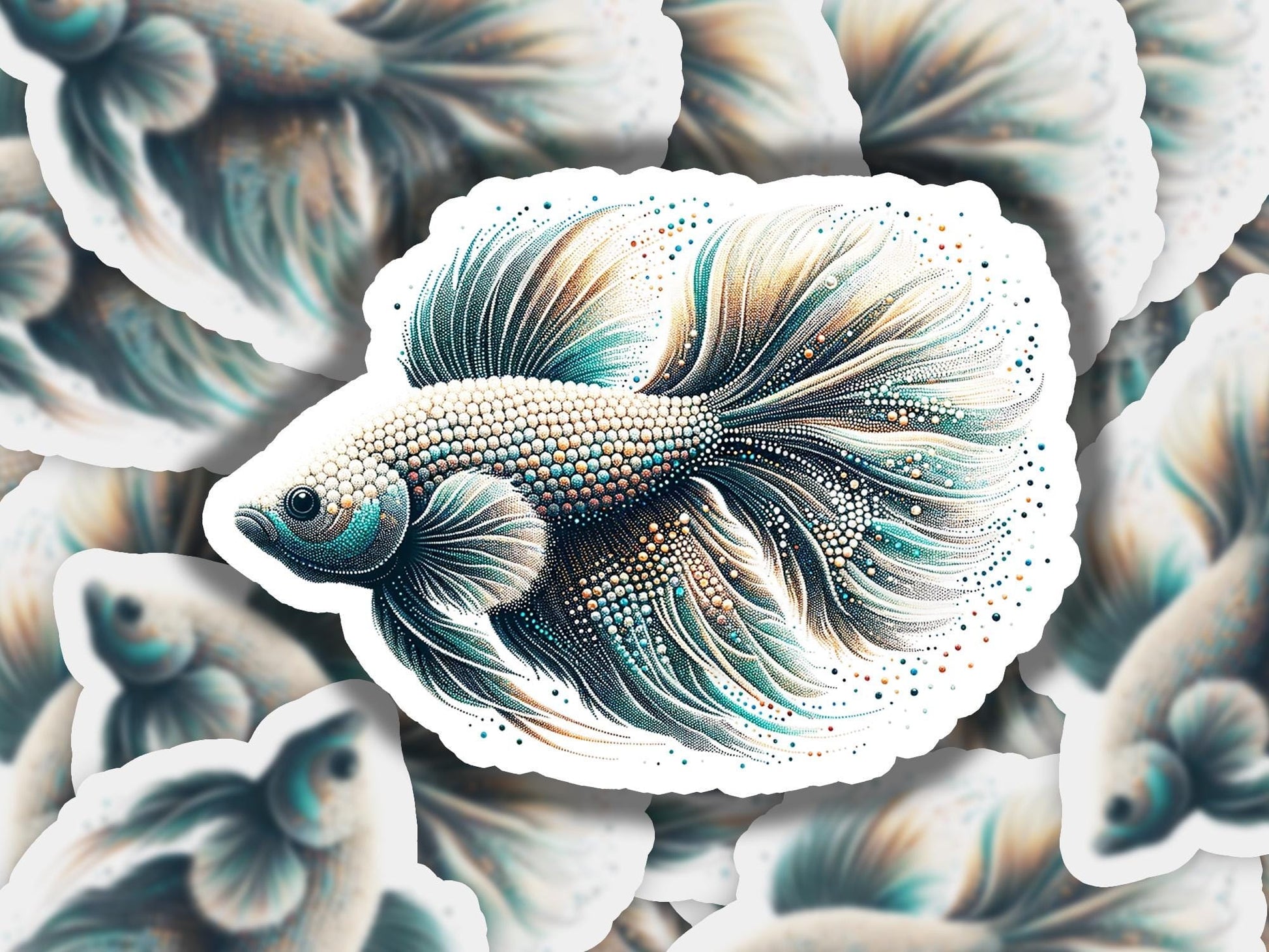 a drawing of a fish on a white background