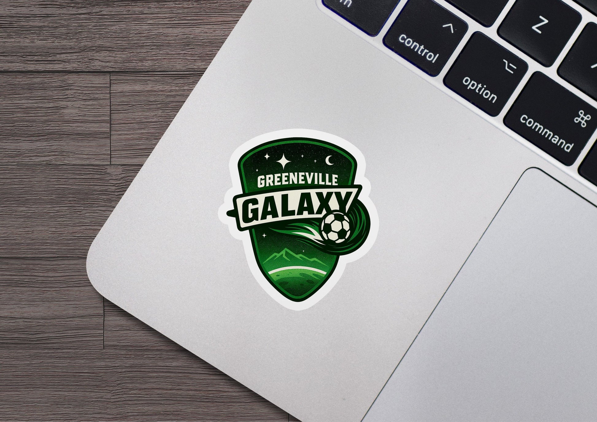 Classic Greeneville Galaxy Crest Vinyl Sticker | Dishwasher Safe & Durable | Custom Sizes | Fast Shipping | Made in USA 1 Fiesta Doodle waterproof vinyl sticker. dishwasher safe outdoor sticker.