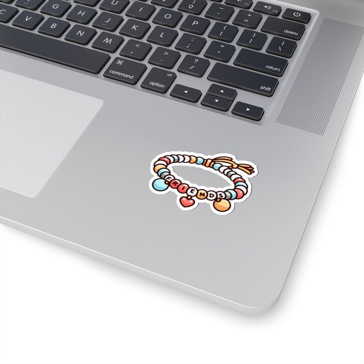 Friends Bracelet Vinyl Sticker | Dishwasher Safe & Durable | Custom Sizes | Fast Shipping | Made in USA Fiesta Doodle waterproof vinyl sticker. dishwasher safe outdoor sticker.
