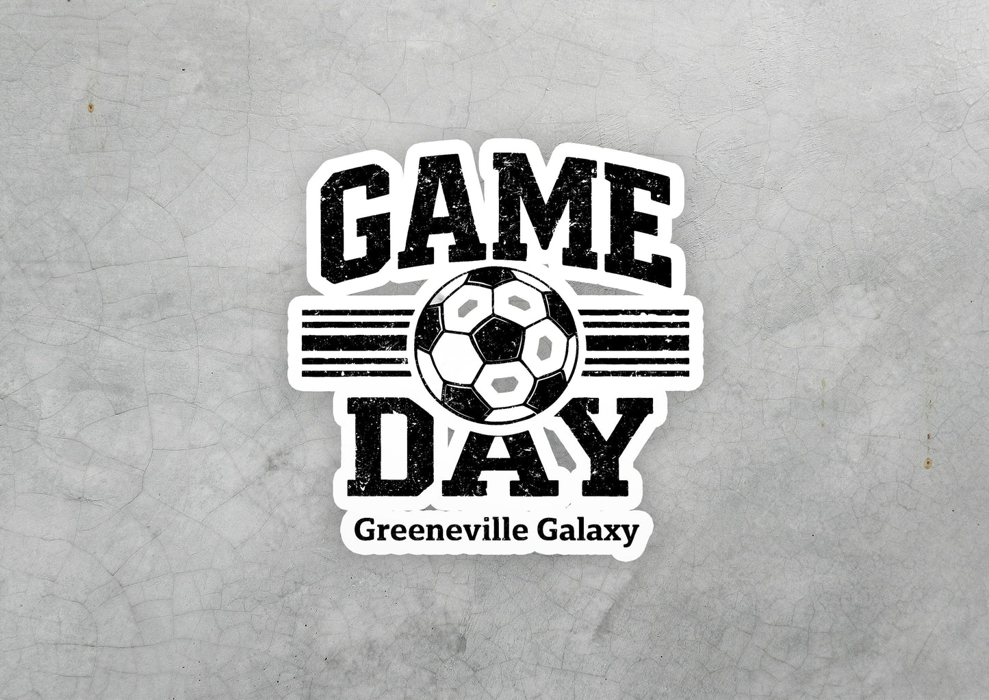 Game Day Galaxy Vinyl Sticker | Dishwasher Safe & Durable | Custom Sizes | Fast Shipping | Made in USA 1 Fiesta Doodle waterproof vinyl sticker. dishwasher safe outdoor sticker.