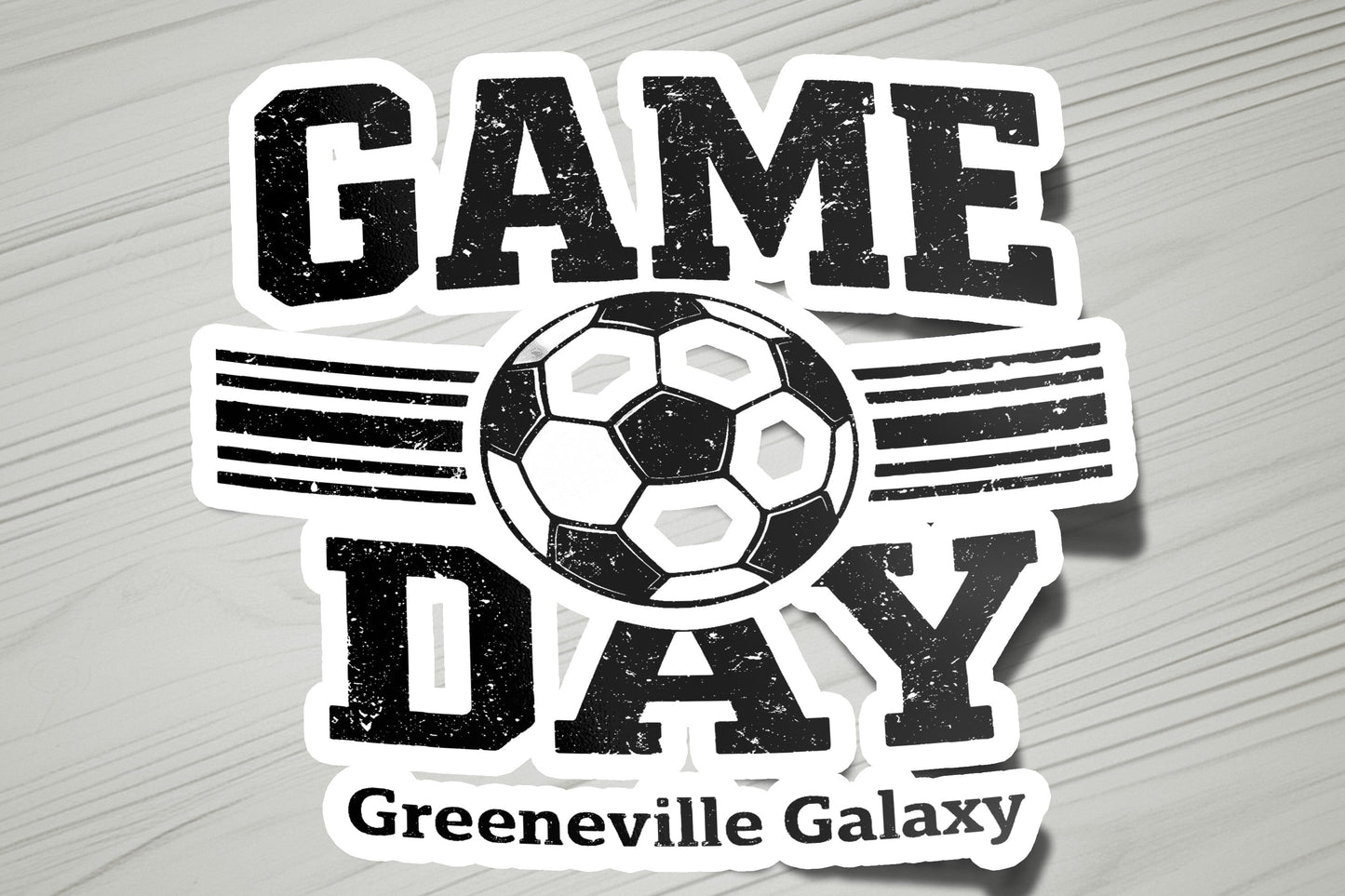 Game Day Galaxy Vinyl Sticker | Dishwasher Safe & Durable | Custom Sizes | Fast Shipping | Made in USA 1 Fiesta Doodle waterproof vinyl sticker. dishwasher safe outdoor sticker.
