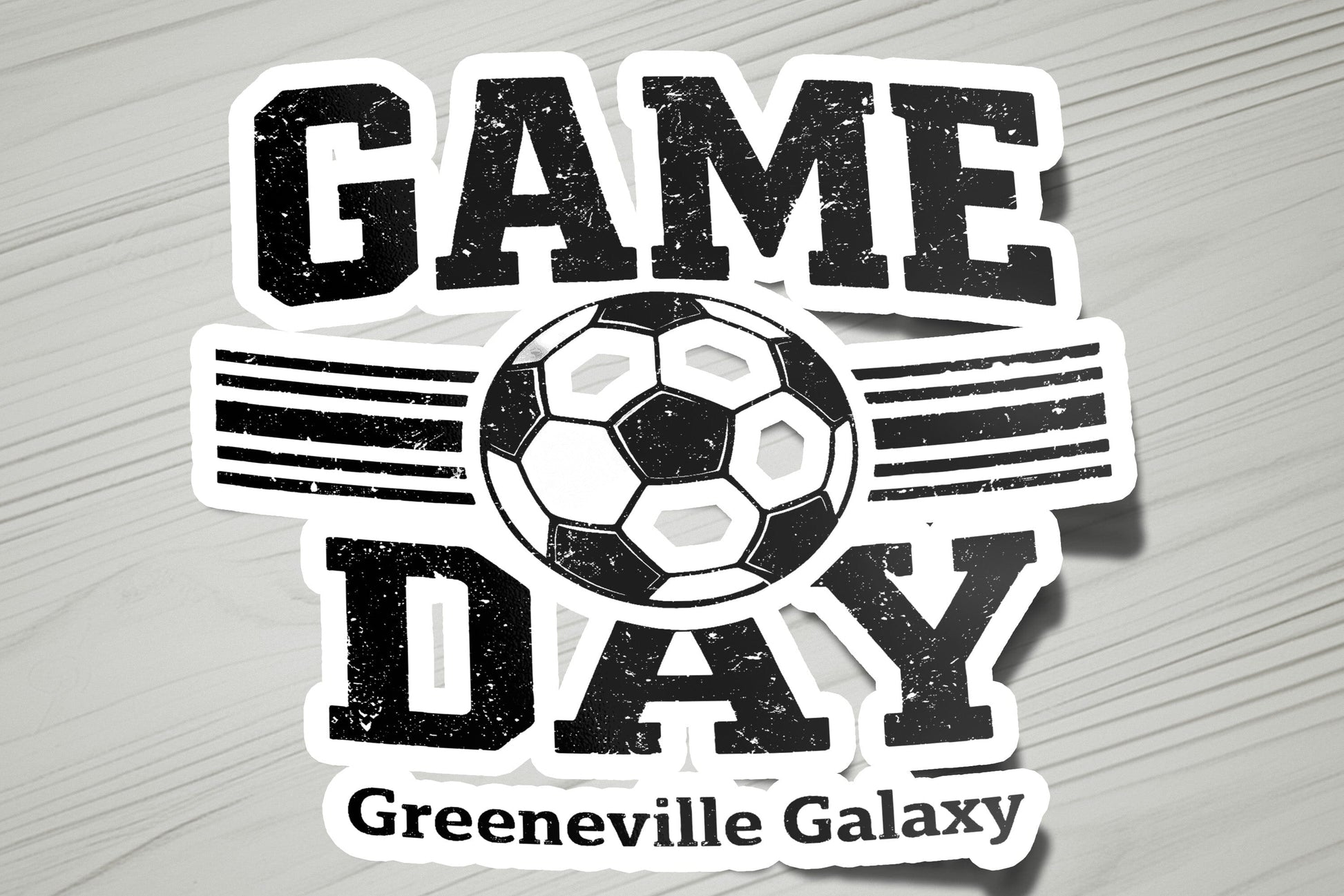 Game Day Galaxy Vinyl Sticker | Dishwasher Safe & Durable | Custom Sizes | Fast Shipping | Made in USA 1 Fiesta Doodle waterproof vinyl sticker. dishwasher safe outdoor sticker.