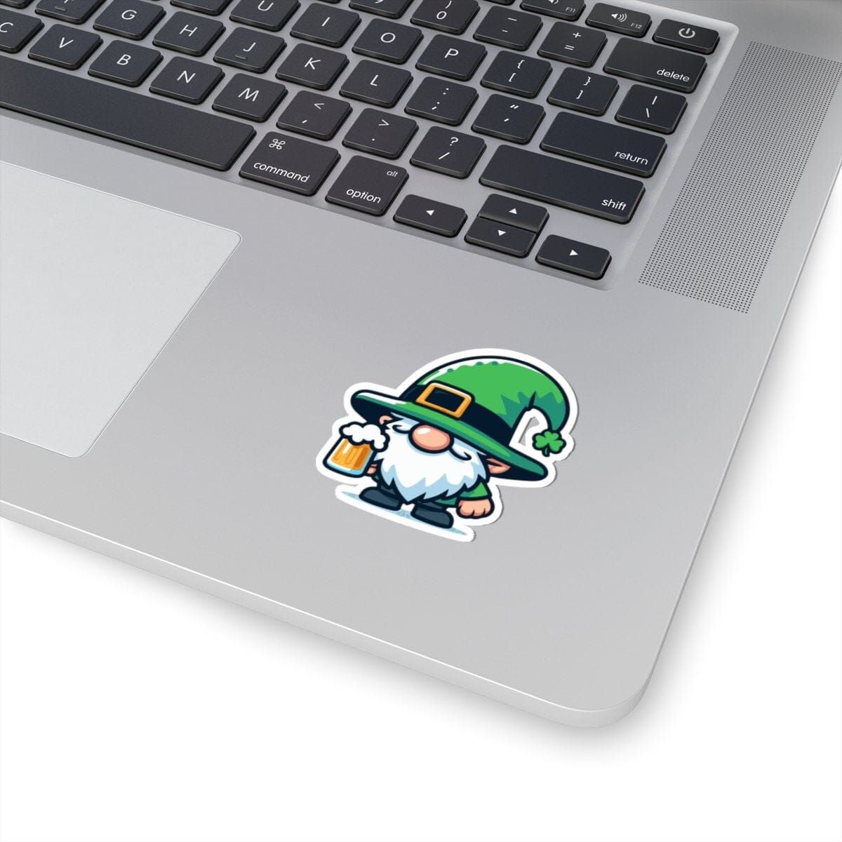 Gnome Beer Vinyl Sticker | Dishwasher Safe & Durable | Custom Sizes | Fast Shipping | Made in USA Fiesta Doodle waterproof vinyl sticker. dishwasher safe outdoor sticker.