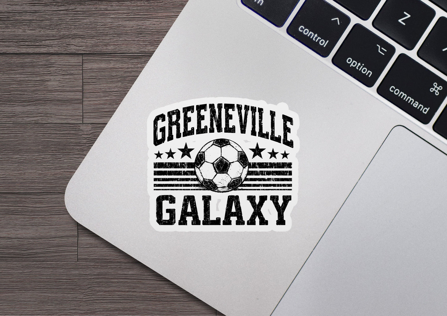 Greeneville Galaxy Ball Crest Vinyl Sticker | Dishwasher Safe & Durable | Custom Sizes | Fast Shipping | Made in USA 1 Fiesta Doodle waterproof vinyl sticker. dishwasher safe outdoor sticker.