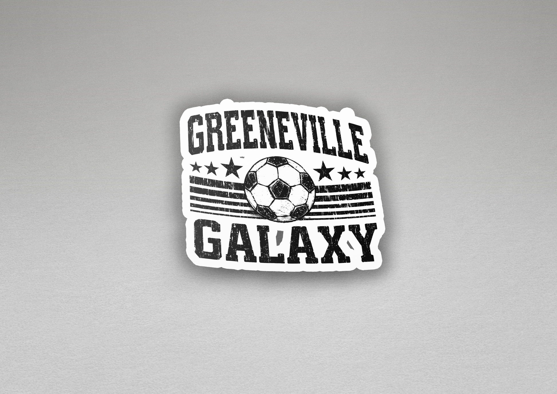 Greeneville Galaxy Ball Crest Vinyl Sticker | Dishwasher Safe & Durable | Custom Sizes | Fast Shipping | Made in USA 1 Fiesta Doodle waterproof vinyl sticker. dishwasher safe outdoor sticker.