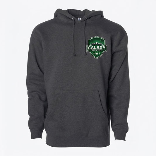 Greeneville Galaxy New Chest Pocket Logo T Shirt | Hoodie | Long Sleeve | Sweatshirt | Crew Neck Fiesta Doodle waterproof vinyl sticker. dishwasher safe outdoor sticker.