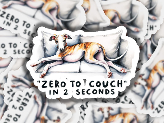 a drawing of a dog sleeping on a couch
