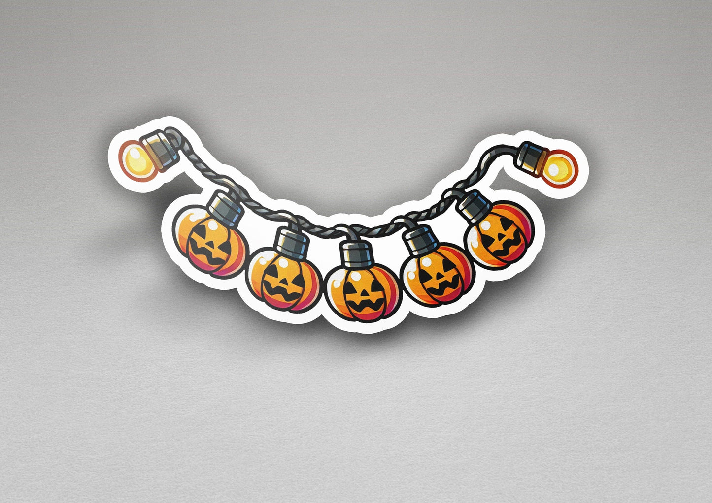 a picture of a string of halloween lights
