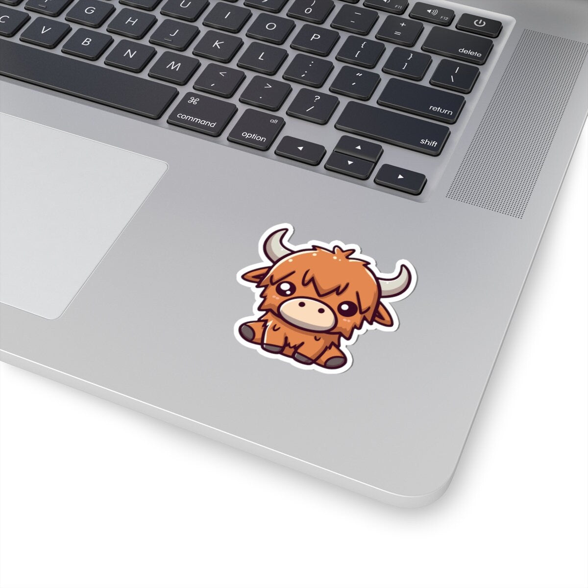 Highland Cow Cute Sticker