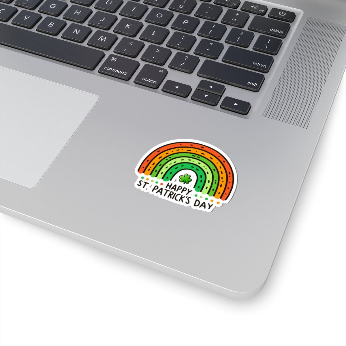 Happy St Patricks Day Rainbow Boho Sticker