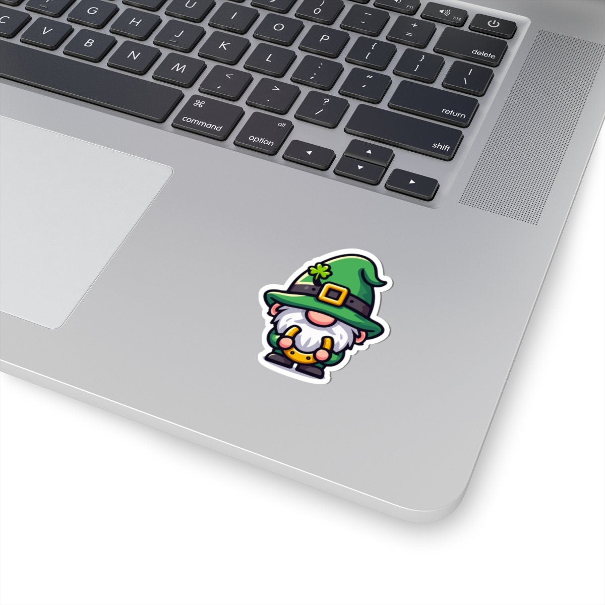 Gnome Horseshoe Sticker