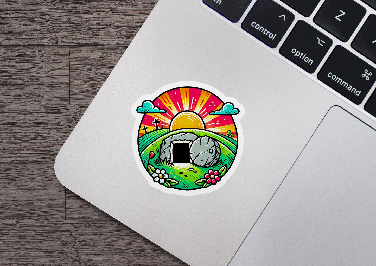 a laptop computer with a sticker of an elephant