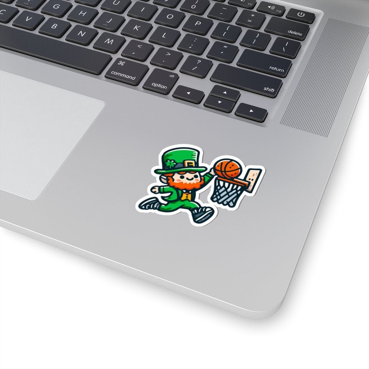 Leprechaun Dunking Vinyl Sticker | Dishwasher Safe & Durable | Custom Sizes | Fast Shipping | Made in USA Fiesta Doodle waterproof vinyl sticker. dishwasher safe outdoor sticker.