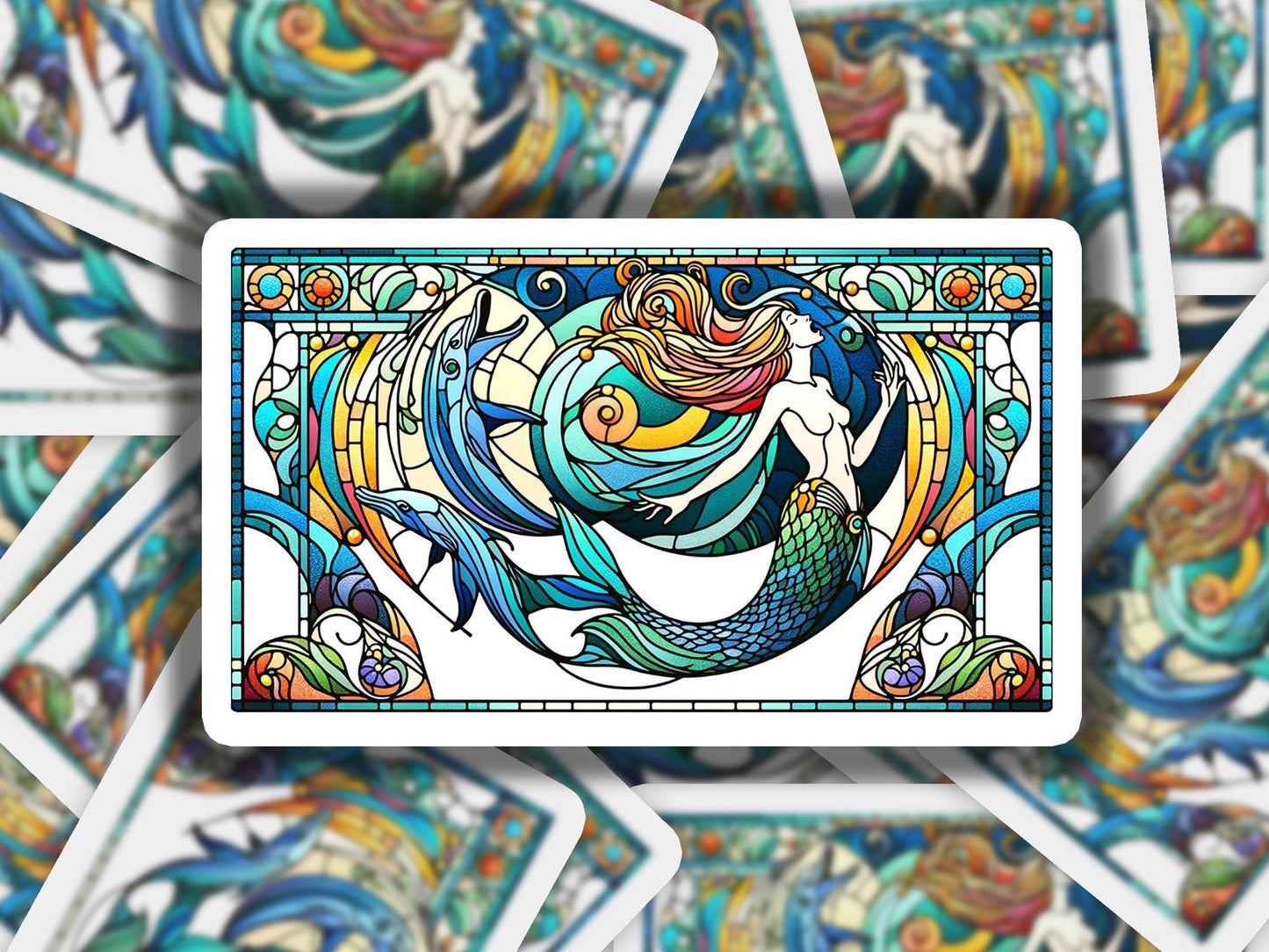 a deck of playing cards with a picture of a fish