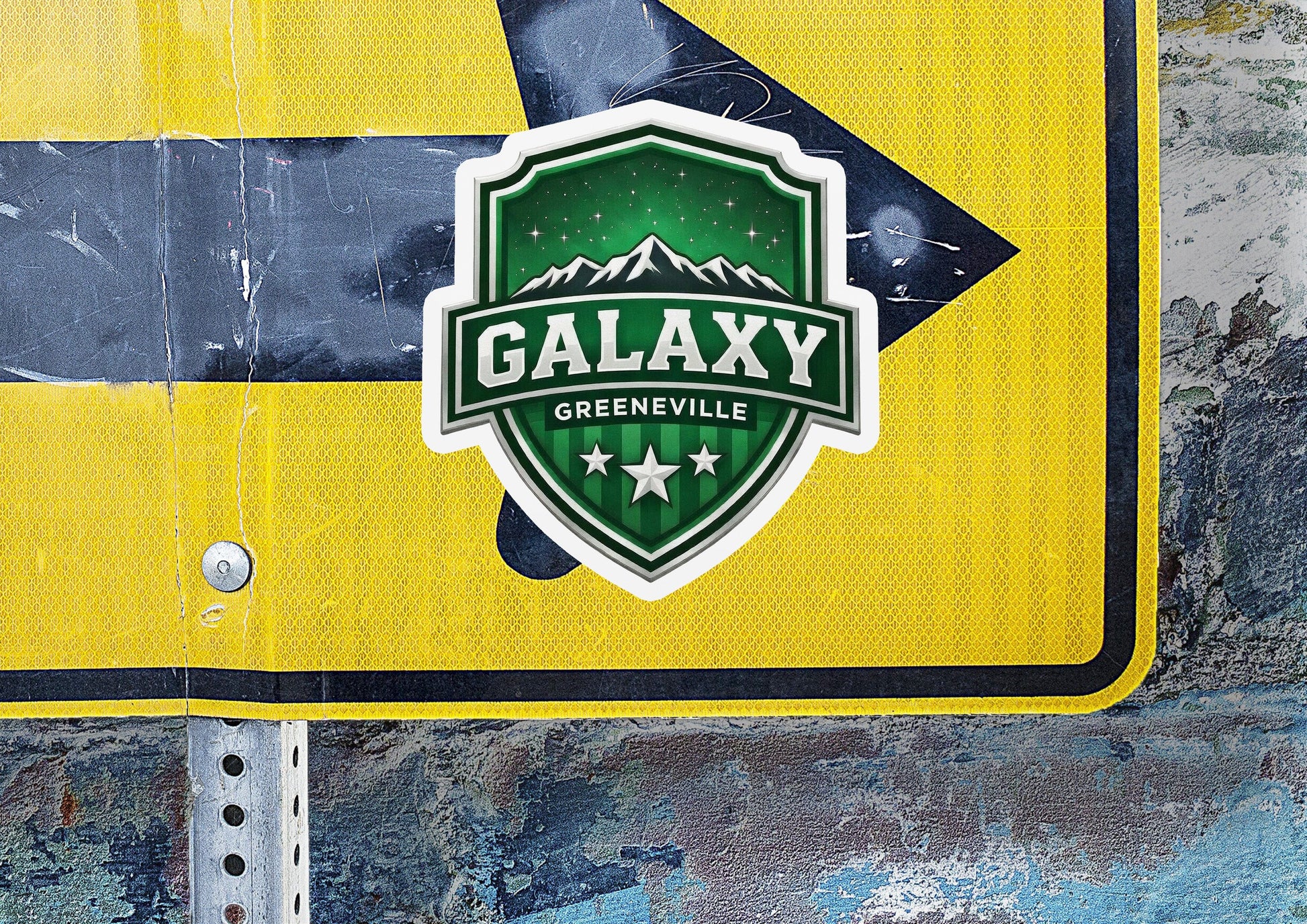 Official Galaxy Crest Vinyl Sticker | Dishwasher Safe & Durable | Custom Sizes | Fast Shipping | Made in USA 1 Fiesta Doodle waterproof vinyl sticker. dishwasher safe outdoor sticker.