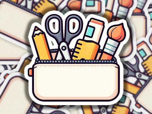 a picture of a bunch of school supplies