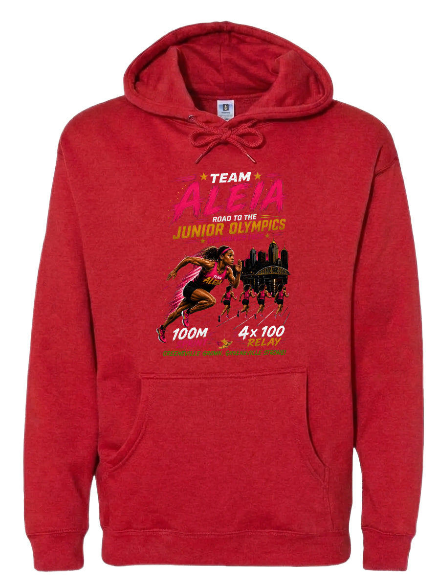 ADULT Team Aleia Full Chest Logo T Shirt | Hoodie | Long Sleeve | Sweatshirt | Crew Neck | Tank Top