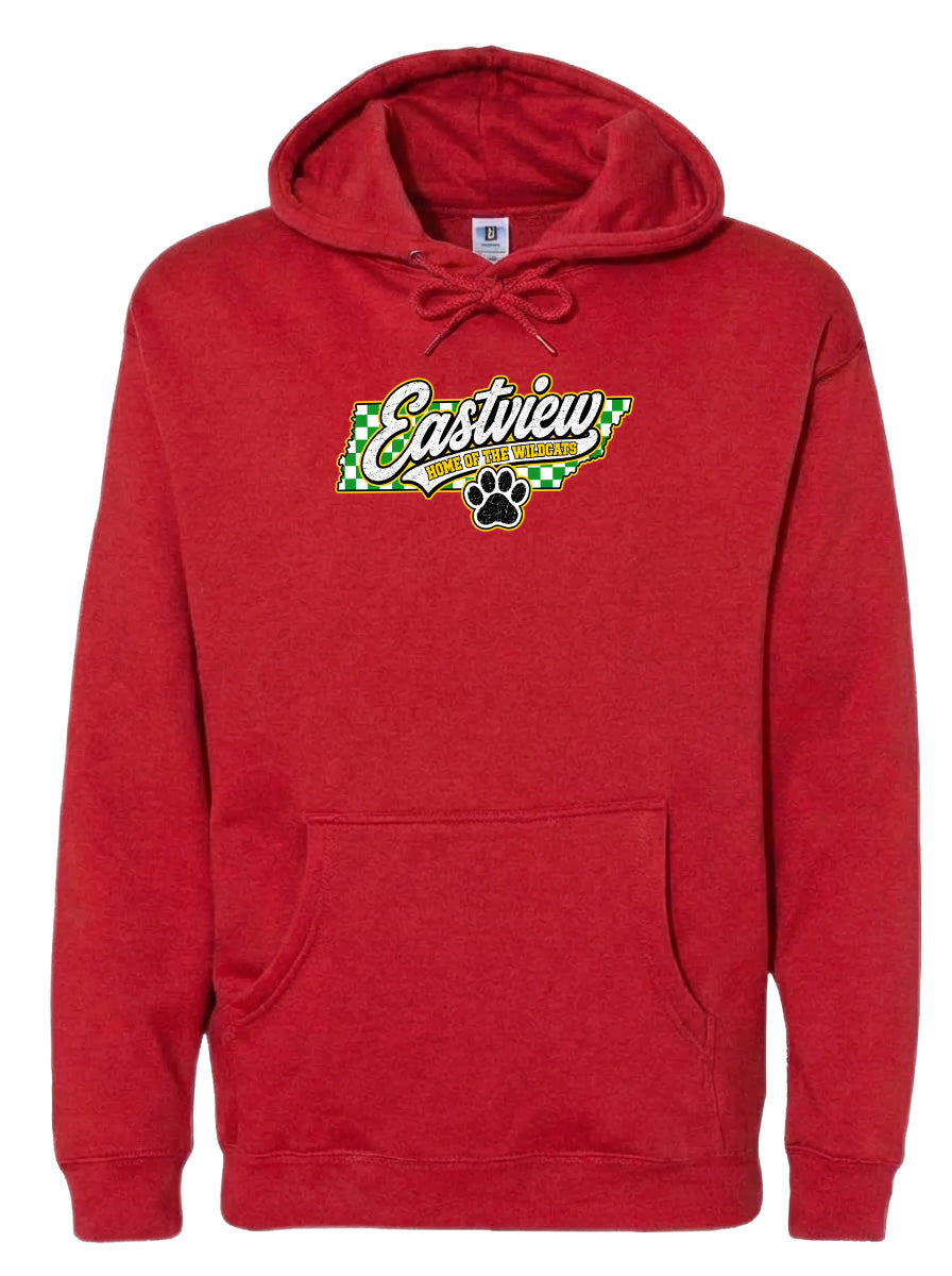 ADULT Eastview Home of the Wildcats Chest Logo T Shirt | Hoodie | Long Sleeve | Sweatshirt | Crew Neck | Tank Top 1